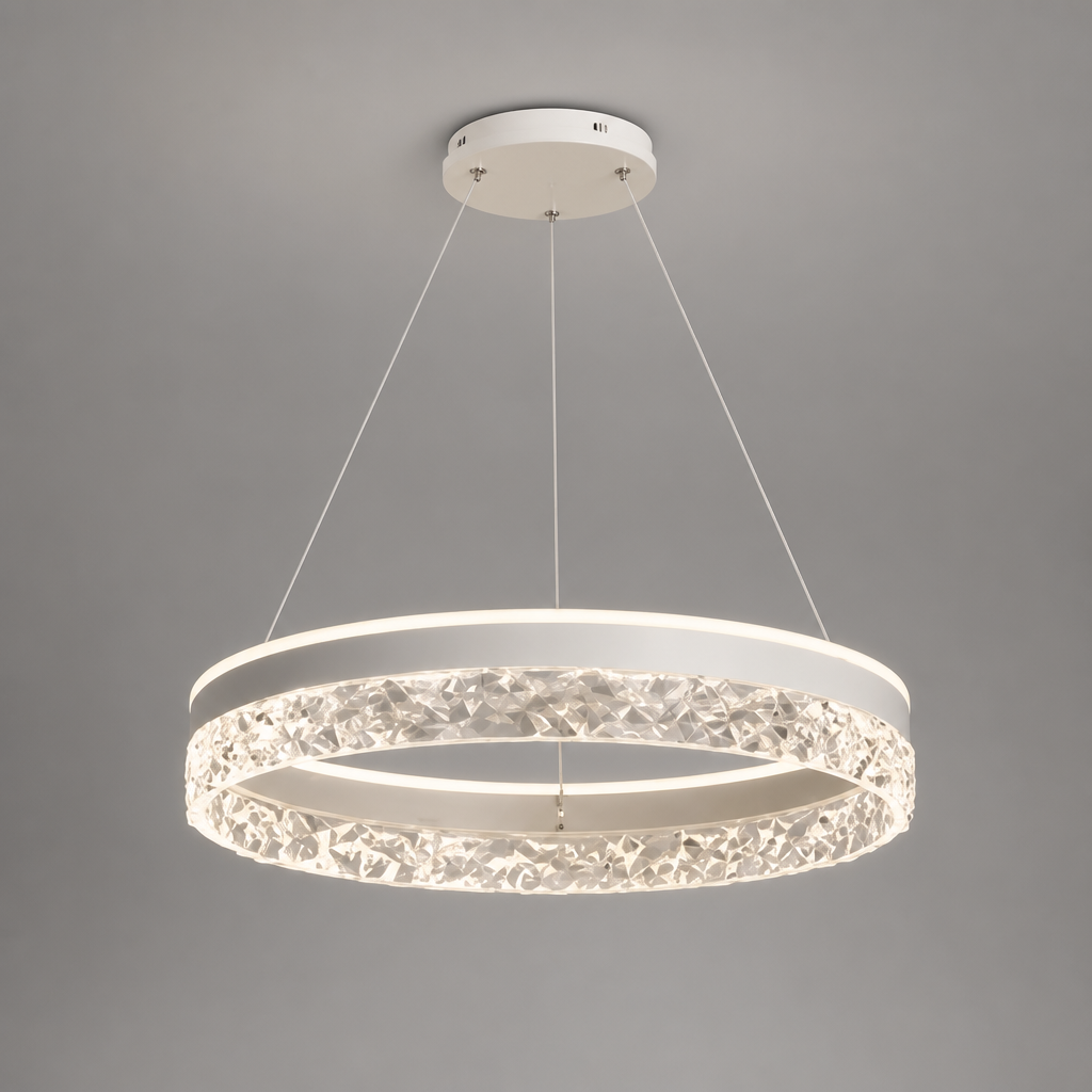 Modern Acrylic LED Ceiling Light with Three Adjustable Color Temperatures - Image 11