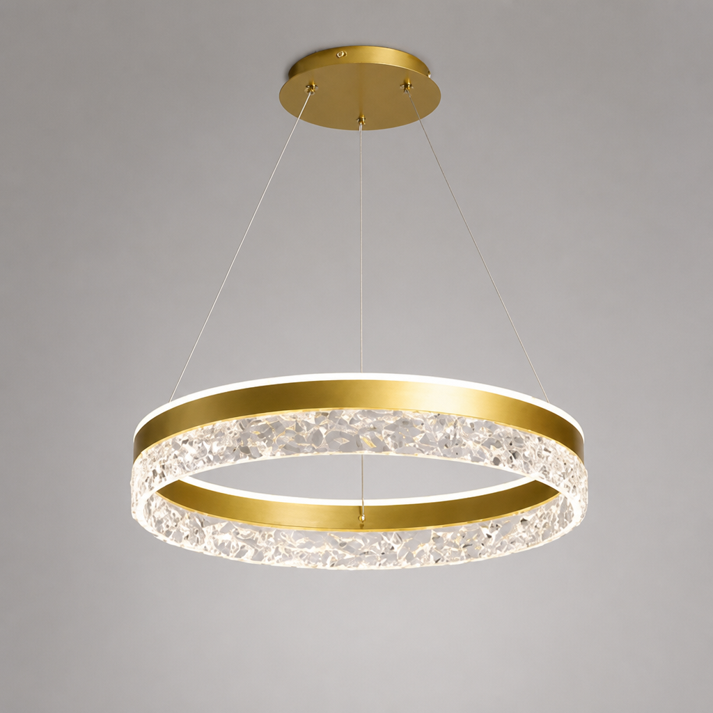 Modern Acrylic LED Ceiling Light with Three Adjustable Color Temperatures - Image 12